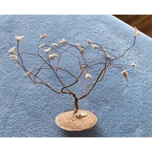 Sand Dollar Wire Tree - Vintage